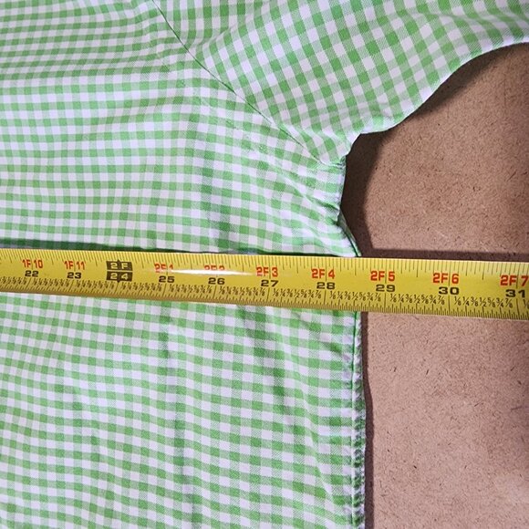 Men's Ralph Lauren Polo Button Down Long Sleeve Shirt 2XB Gingham Micro Check - Picture 6 of 7